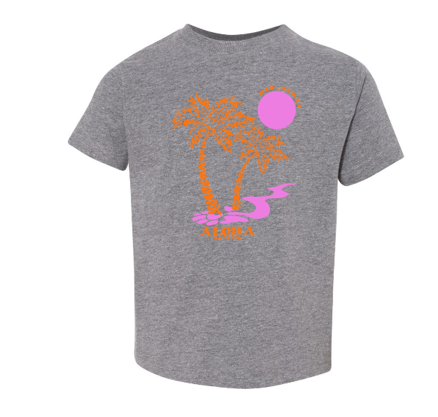 Paradise Beach Kids Tee