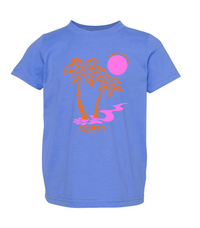 Paradise Beach Kids Tee