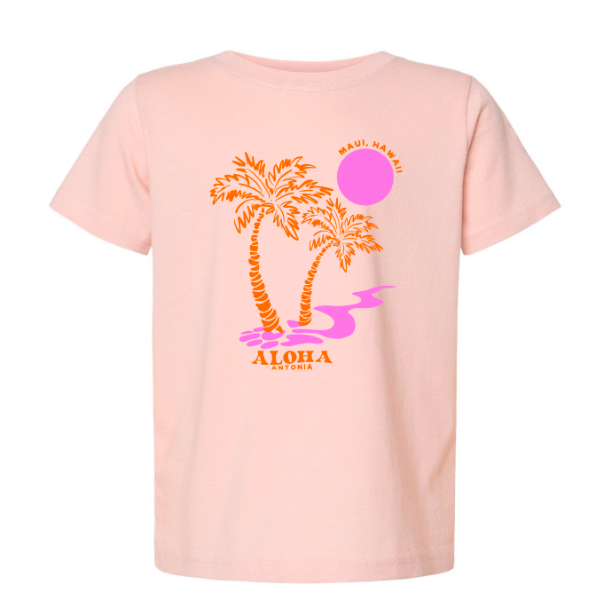 Paradise Beach Kids Tee