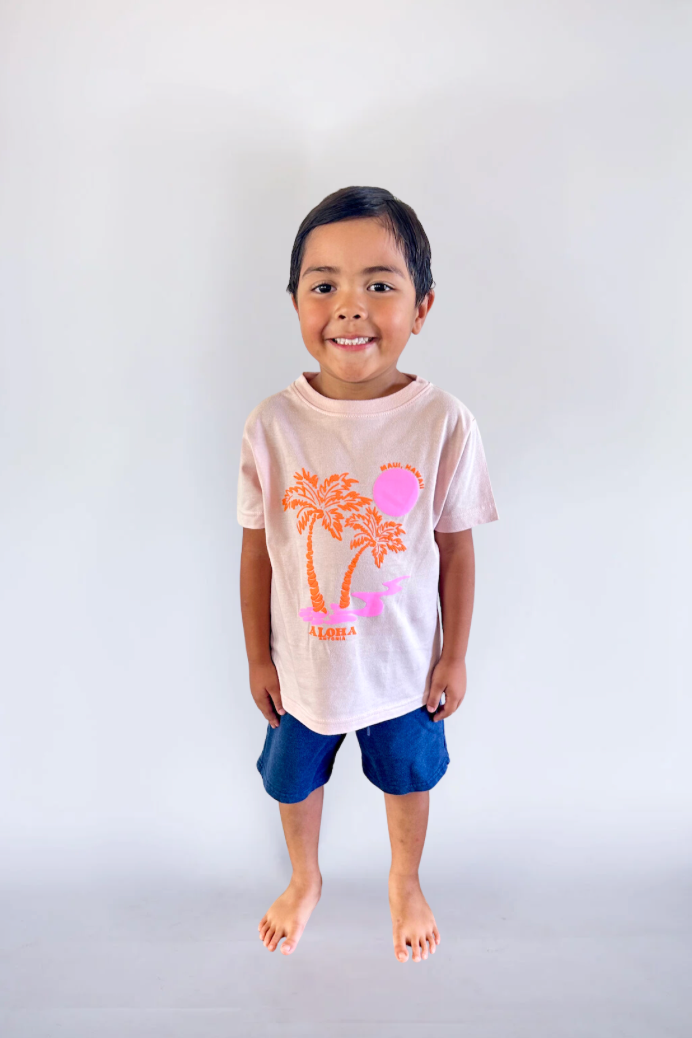 Paradise Beach Kids Tee
