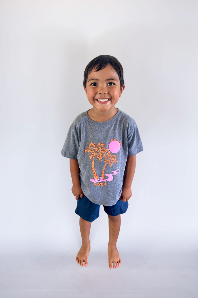 Paradise Beach Kids Tee