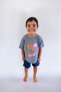 Paradise Beach Kids Tee