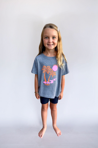 Paradise Beach Kids Tee