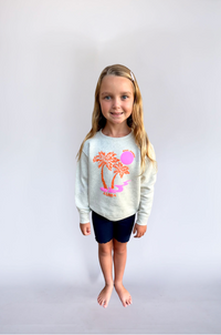 Paradise Beach Kids Sweatshirt