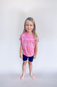 Little Human Big Waves Kids Tee