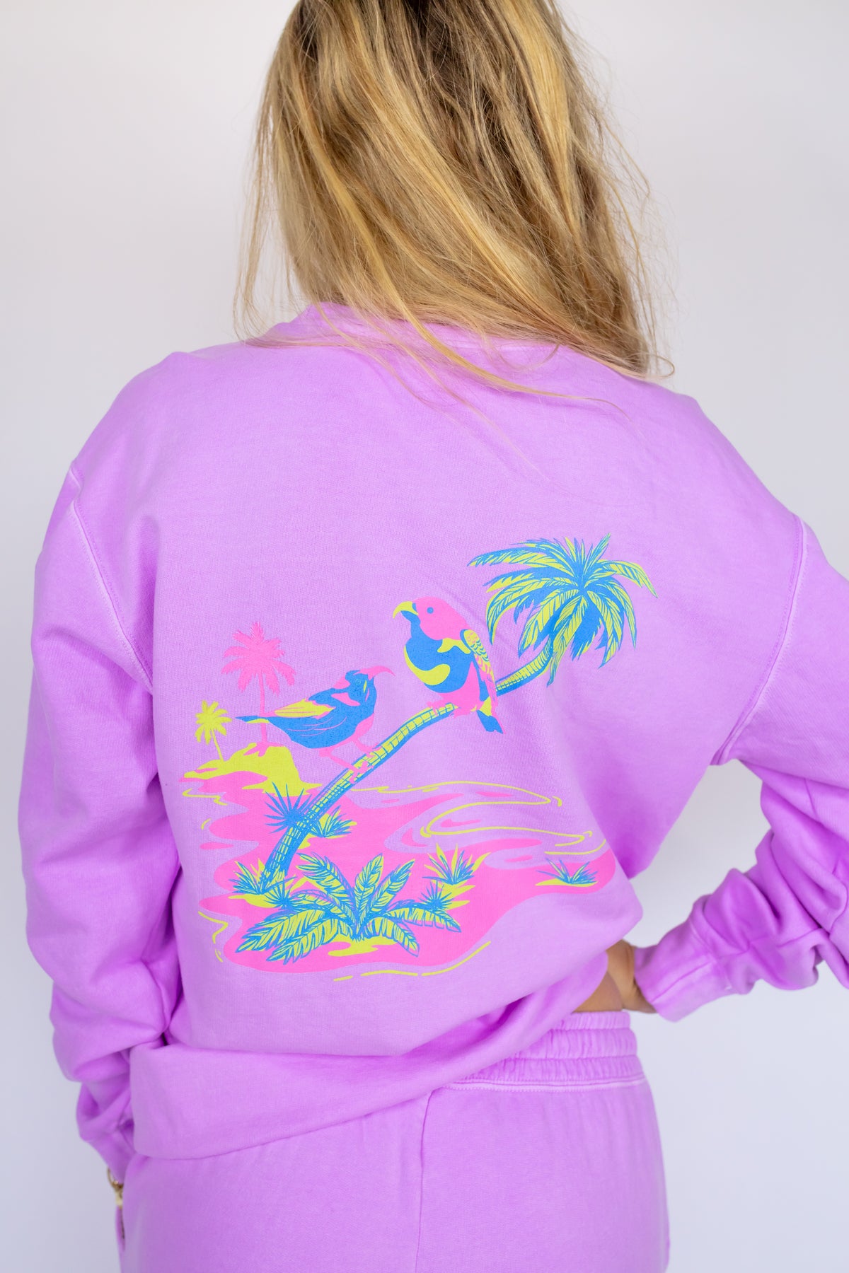 Love Birds Crewneck Sweatshirt