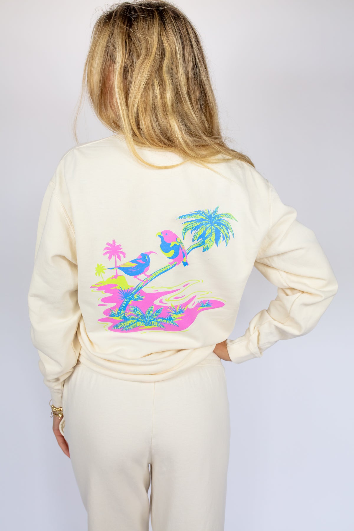 Love Birds Crewneck Sweatshirt