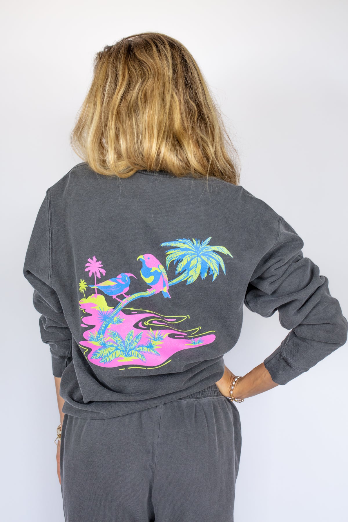 Love Birds Crewneck Sweatshirt