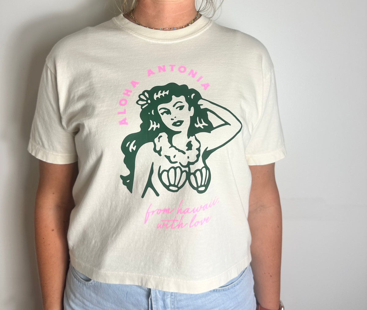 Mermaid Crop Tee
