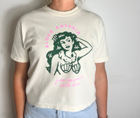 Mermaid Crop Tee