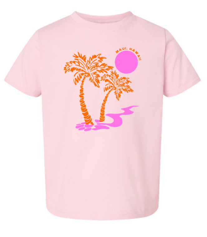 Paradise Beach Kids Tee