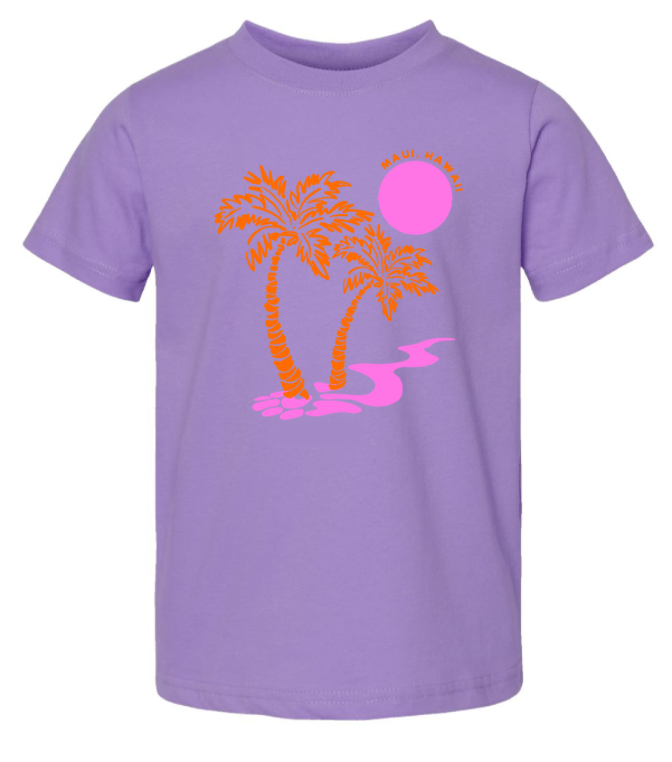 Paradise Beach Kids Tee