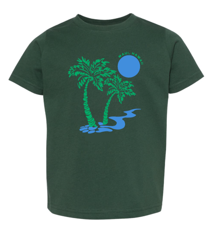 Paradise Beach Kids Tee