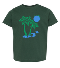 Paradise Beach Kids Tee