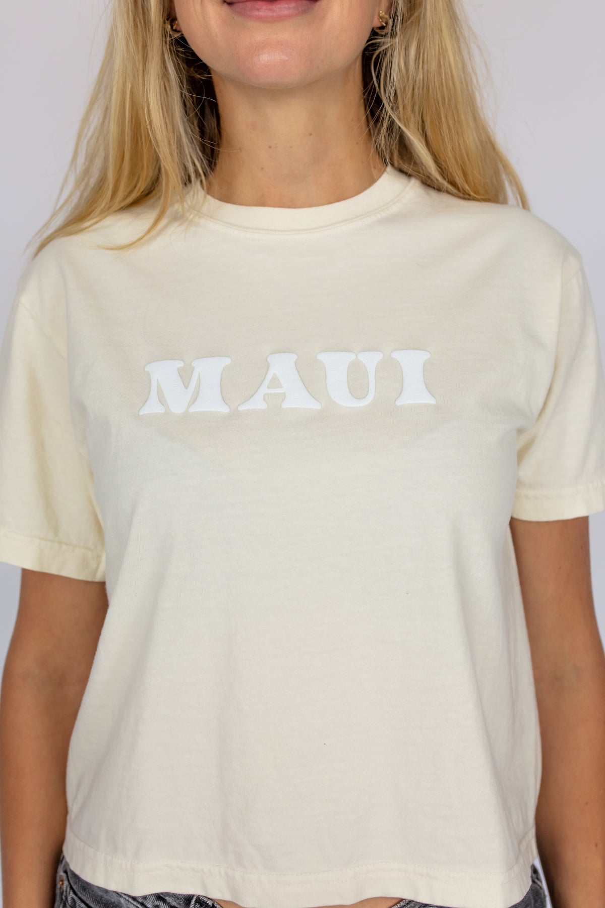 Puff Crop Maui Tee